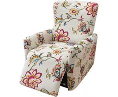 AQIGR 4-Pezzi Copripoltrona Relax Reclinabile Universale, Moderna Fodere Copripoltrona Reclinabile 1 Posto Elasticizzato Lavabile Rimovibile,Copertura per Poltrona Reclinabile (Color : #2)