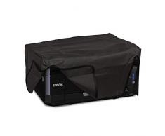 kwmobile Copertina Antipolvere Compatibile con Epson Expression Premium XP-830 - Copri Stampante - Copertura Protettiva - Fodera in Grigio Scuro