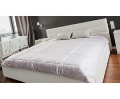 Piumone super king in lana merino classico super king size 220 x 260 cm (500 g/m²) 10,5 tog prodotto naturale, perfetto per il regalo