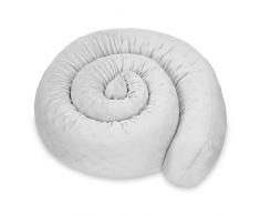 Zerbino paraspifferi per porte e finestre 400 cm - paraspifferi per porte e finestre Minky Grigio Chiaro