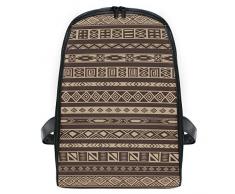 FANTAZIO Zaino da viaggio per bambini con motivo a tappeto africano