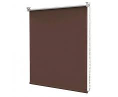 emmevi Tenda a Rullo Avvolgibile Porta Finestra Casa Ufficio Parete Soffitto MOD.TENDARULLO 200X180 Marrone