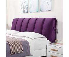 Copri Testata Copripiumino Copripolvere Antipolvere Letto Rigido In Legno Massello Addensato Cuscino Schienale Completo Anti-collisione,E-180 * 50cm