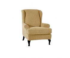 PETCUTE Copripoltrona Elasticizzato copripoltrona con Orecchie copripoltrona 1 Posto Protezioni mobili Jacquard