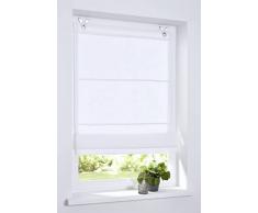 Tenda a pacchetto Metis Lino bianco con occhielli 60 * 140 cm