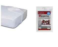 Boutiques du Monde 193537 Coprimaterasso Impermeabile, Misto Cotone, Bianco, 200x180x0.5 cm