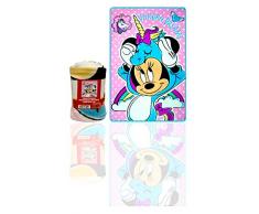 SUN CITY Plaid Minnie Unicorno CM. 100 X 150 in Pile 4246