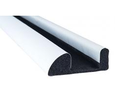 Stormguard Sotto porta paraspifferi con interno in schiuma, colore bianco