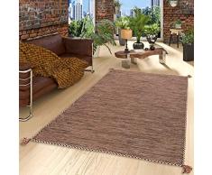 Kelim Prico - Tappeto Naturale - Beige Marrone - 8 Dimensioni