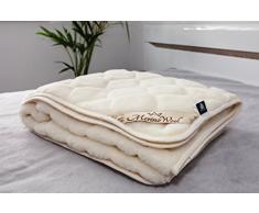 Caro Singolo Materasso Pad Lana di Cashmere. Vendita Lettino Singolo Coprimaterasso in Lana Merino, Foglio Cotone COPRIMATERASSO 90 x 190 cm WOOLMARKED