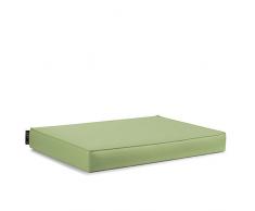 BAVARO Free Lime Cuscino Seduta per BANCALE Mis. 82x122 h.11 cm DIVANETTI in Pallet di Legno Rivestimento in Ecopelle PVC 10 Colori Disponibile