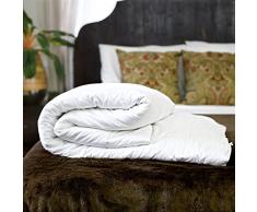 Silk Bedding Direct. Piumone di Prima Qualità Imbottito in Seta di Gelso. Estivo. King, 260cm x 220cm. Certificazione OEKO.
