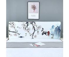 Copritestiera/Fodera Letto +Testata+Letto+Matrimoniale/Singolo Copertura Testiera Letto Elasticizzato in Velluto Protettiva Antipolvere Fodera per Testiera del Letto ( Color : T , Size : 180CM )