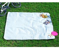 Wilson Gabor - Plaid da picnic in pile, impermeabile, misure: 175 x 200 cm