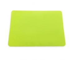 PIXNOR Pratico Silicone Tovagliette Isolati Presina Stuoia Tavolo per Decorazione Casa Ristorante (Verde)