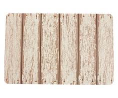 Villa dâEste Home Tivoli 2413555 Set 6 Tovagliette, Legno, Righe Verticali Bianche 6 unitÃ