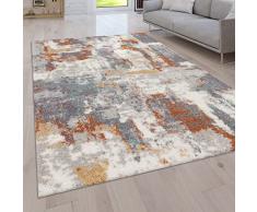 Tappeto Pelo Lungo Salotto Moderno Shaggy Moderno Vintage Motivo Astratto, Dimensione:200x280 cm, Colore:Multicolore