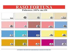 TESSUTO RASO RASETTO AL METRO 100x150 CM VARI COLORI TESSUTO STOFFA CARNEVALE ADDOBBI