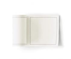 Mydrap Tovaglioli da Cocktail, Cotone, Bianco, 11 x 11 cm, 50 unità