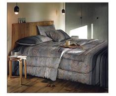 Trapunta invernale Matrimoniale Granfoulard Tosca G1 - tessuto raso cotone 110 fili retro in tela di cotone- Imbottitura poliestere gr.320mq2 - Prodotto in Italia