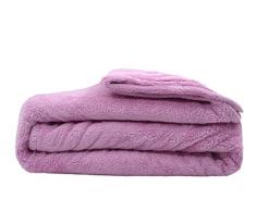 Kirman® Coperta per divano, coperta in pile, soffice, extra morbida, resistente e senza scolorimento, prodotta secondo lo standard 100 by Oeko-Tex®, 300 g/mq, dimensioni: 150 cm x 200 cm