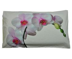 Federa cuscino letto stampa fotografica Orchidea