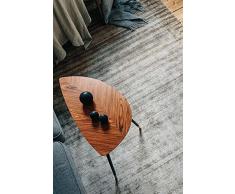 RugVista, Bamboo Silk Loom, Tappeto, Pelo Medio, 300 x 400 cm, Rettangolare, Seta Di Bambù, Corridoio, Camera Da Letto, Cucina, Soggiorno, Grigio, Grigio