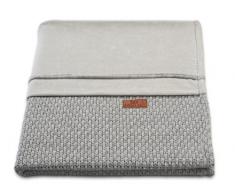 Babys Only, Coperta di maglia per bambini, Grigio (Grau)