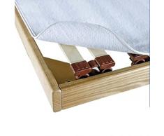 TrAdE Shop Traesio COPRIRETE 1 Piazza E Mezzo Trapuntato con Laccetti di Fissaggio 130X195CM