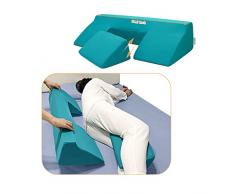 Cuscino cuneo da letto per dormire dopo lintervento chirurgico cuscini inclinati in schiuma cunei medici ad angolo di 30 gradi per piaghe da decubito, gravidanza, traversina laterale, post chirurgico