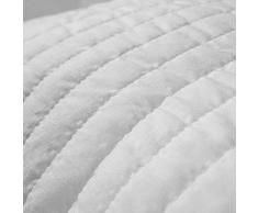Evergreenweb - Coppia Cuscini 80x80 in Memory Foam da Letto o Arredo Divano Alti 15 cm, 2 Guanciali per Dolori Cervicali con Imbottitura Fiocco 100% Effetto Piuma Anallergico Bianchi - Offerta Prime