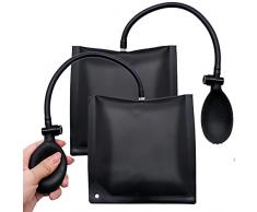 JJQHYC 2 pezzi cuscino di montaggio cuneo daria gonfiabile cuscino daria di sollevamento strumenti per finestra, persiana, installazione porta, sollevamento senza sforzo