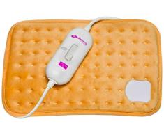 PEKATHERM – Cuscino Termico Elettrico Morbido e Riscaldante, 40W | Termoforo Elettrico con 3 Livelli di Temperatura e AutoStop Dopo 2 Ore, Lavabile a Mano o in Lavatrice, 30x21cm
