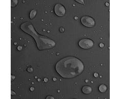 Marathon - tessuto microfibra NanotexTM - traspirabile, impermeabile al agua & al vento - stoffa al metro (grigio scuro)