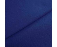 Gabartex - tessuto di 35% Cotone e 65% Poliestere - colorazione Indanthren® - tessuto/stoffa al metro (azzurro reale)