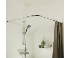 Sealskin Seallux Binario Modulare per Tenda da Doccia, Acciaio Inox, Cromato, 2,8 x 60 x 2,8 cm