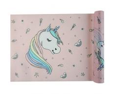 Santex Runner da tavola Unicorno 5 m x 30 cm