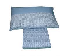 Bee Set Lenzuola letto in calda flanella di cotone ultrasoft - sotto 180X200 H 25cm