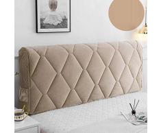 NA AY Testata Copertura della Protezione del Lato del Letto Antipolvere Copertura all-Inclusive Tessuto Solido Legno Duro Bed Addensare anticollisione Comodino Schienale Cuscino Lavabile