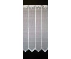 Tendina per Finestra - Bianco Neutro - Altezza 90cm - Larghezza 12,5cm