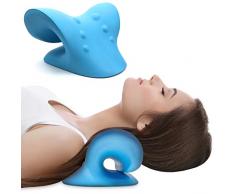 Anzorhal Cervicale, Cervicale rimedi, Cuscino collo, Flexit dispositivo per Trattamento cervicale (Blu)