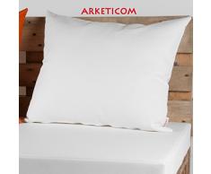Arketicom Max Cuscino Arredo Schienale Ecopelle SFODERABILE 60x50 Bianco
