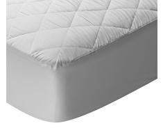 Pikolin Home - Proteggi/coprimaterasso trapuntato impermeabile, traspirante, anallergico ed extra morbido con mantovana elastica