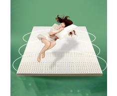 BAABJI Topper Lattice,Coprimaterasso in Memory Foam Sfoderabile e Lavabile-per Materassi,Letti e Divani,7.5cm,200x220cm