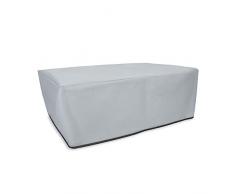 kwmobile Copertina antipolvere compatibile con Canon Pixma TS5150 / 5151 / MG 2555 - Copertura protettiva Copertina per stampante - Fodera in grigio chiaro