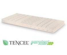 Materassino Topper in lattice superiore da 8 cm dalla Yanis Dunlop che funge da coprimaterasso, Lattice, White, Super King 180x200cm