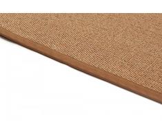 Trendcarpet Agave Tappeto – Panama Pereira (Beige/Marrone), Sisal, 65 x 140 cm