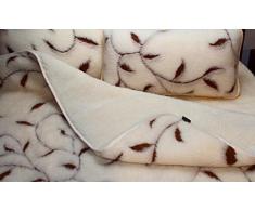 Piumino Pura Lana Coperta , Piumini 180/200 cm +2 cuscini . 550GSM