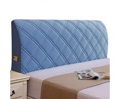 Copritestiera Letto Una Piazza E Mezza Fodera Testata Letto Copri Testata Del Letto Matrimoniale Singolo Elastica Imbottito Fodera Antipolvere In Cotone Cover AntiGraffio ( Color : E , Size : 160cm )