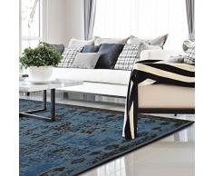 Tappeto da salotto stile Persiano casa pura® linea Vintage | Blu | Polipropilene | 160x230 cm